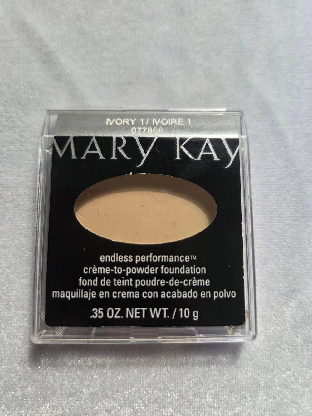 Mary Kay MK Endless Performance Creme-to-Powder Foundation Ivory 1 Discontinued